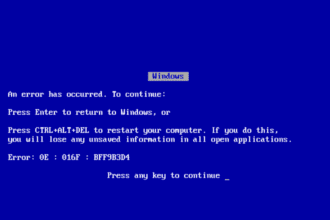 What is The (BSOD) blue screen of death errors?